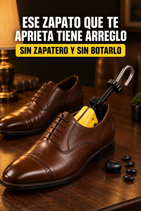ComfortPro - Expansor de Zapatos con Tornillo - Ensancha el Zapato que te Aprieta