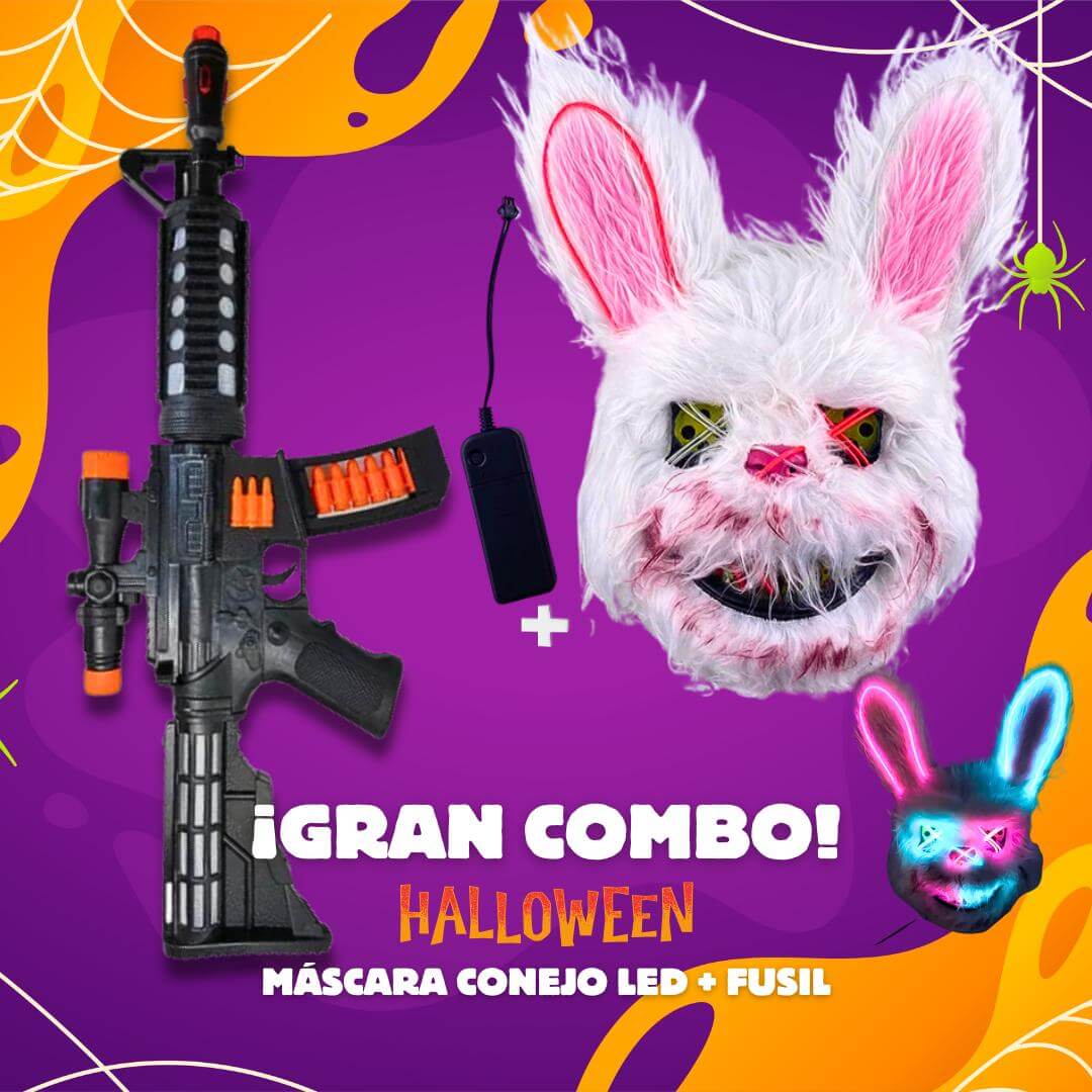 Máscara LED Animal Beast + Accesorio