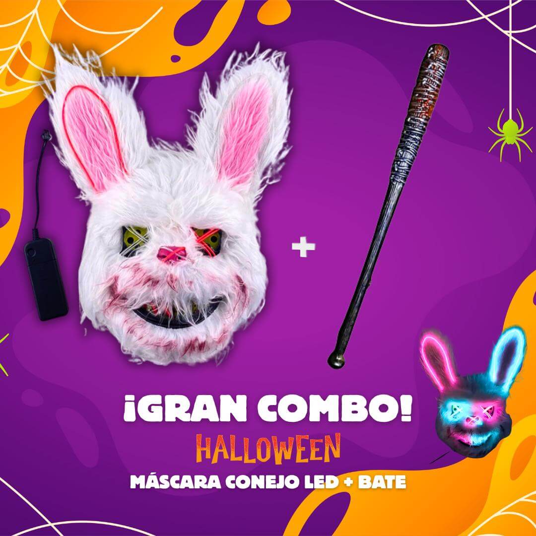 Máscara LED Animal Beast + Accesorio