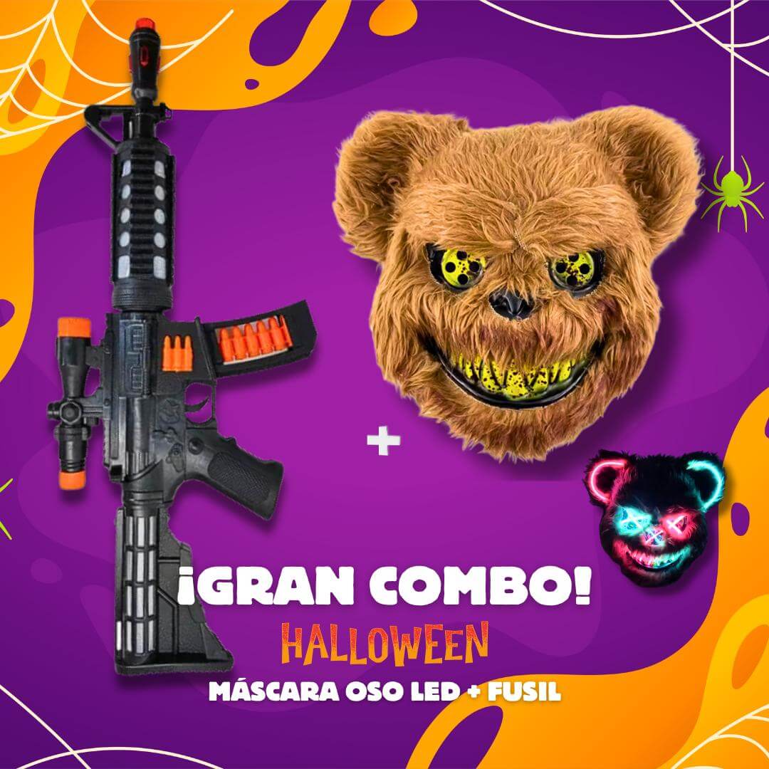 Máscara LED Animal Beast + Accesorio