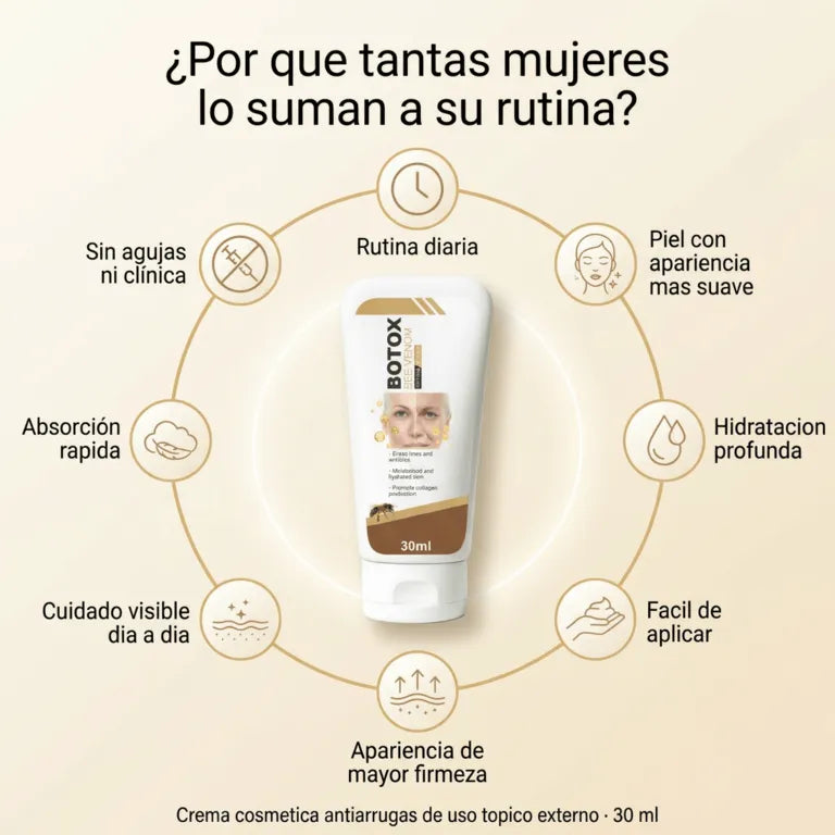 Natural Botox Bee Venom - Piel más firme en solo semanas