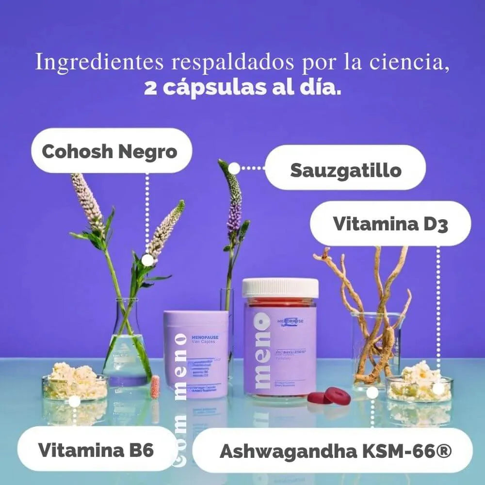 MENO - Vitaminas revitalizantes para la menopausia