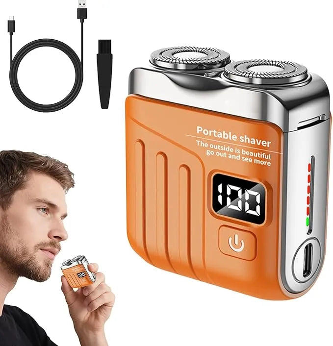 ShaverPro™ — Afeitado limpio en cualquier lugar