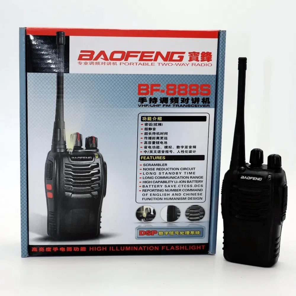 Radios Tácticos Baofeng – Pack X2 Radios