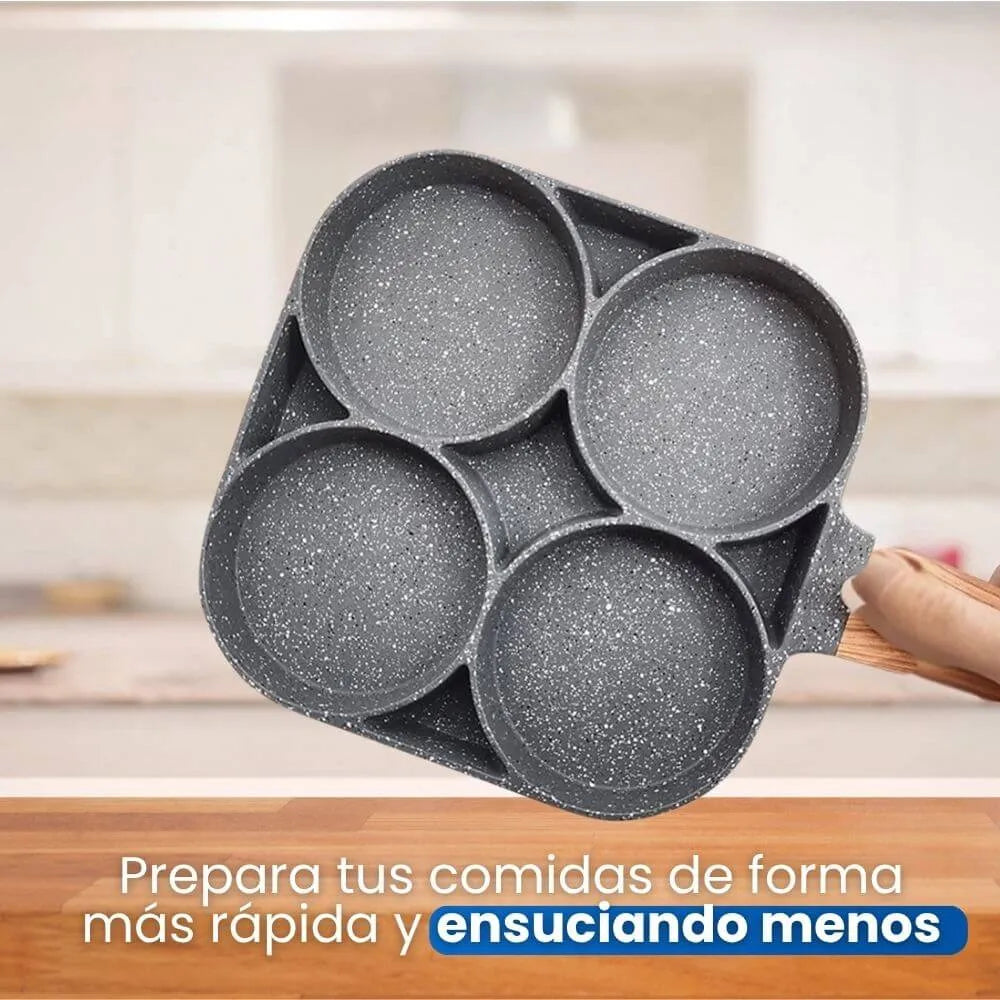 Sartén MultiChef 4 en 1 + Regalos Exclusivos para Cocinar como un Profesional