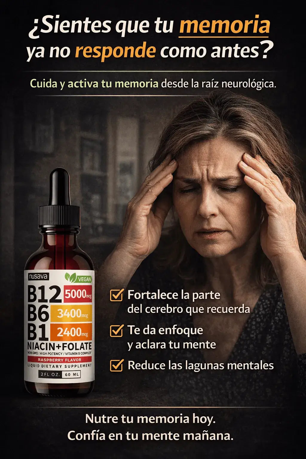 Vital B Pro - Cuida y nutre tu memoria