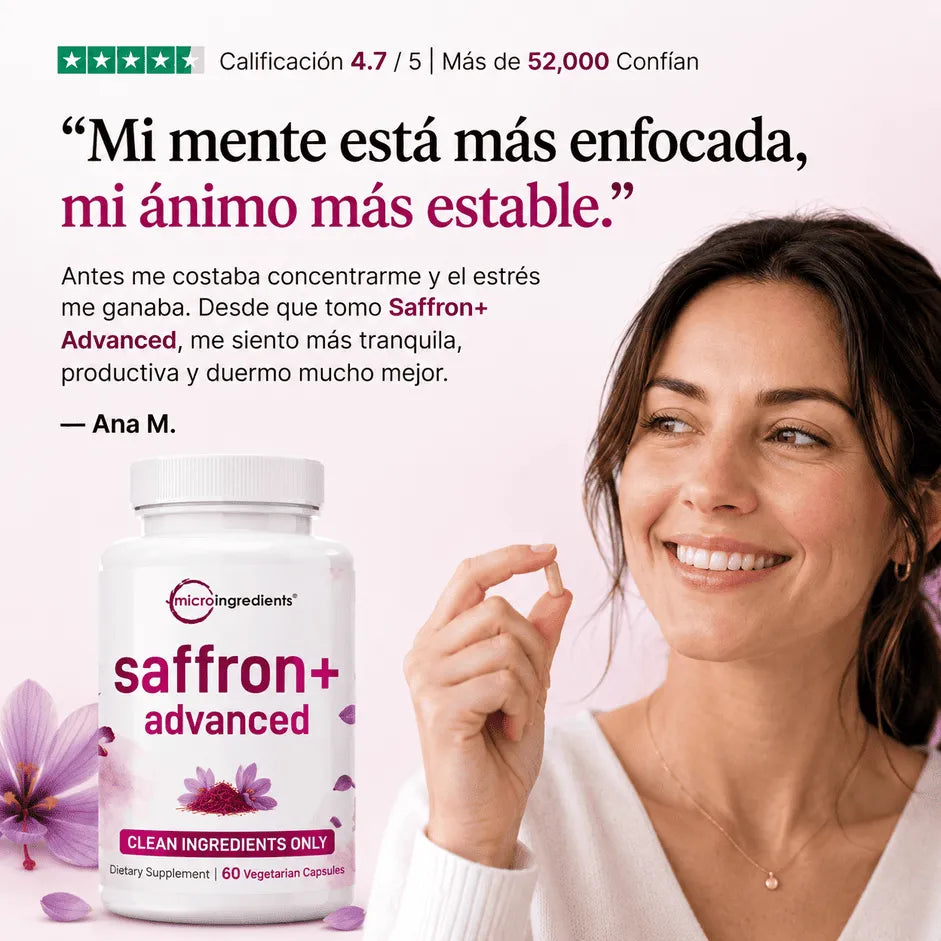 Saffron+ Advanced - 2X1 Importado US