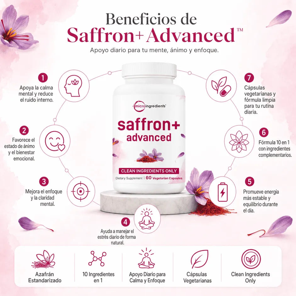 Saffron+ Advanced - 2X1 Importado US
