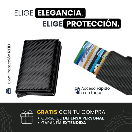Billetera SafeCard Pro – Seguridad y Estilo en tu Bolsillo