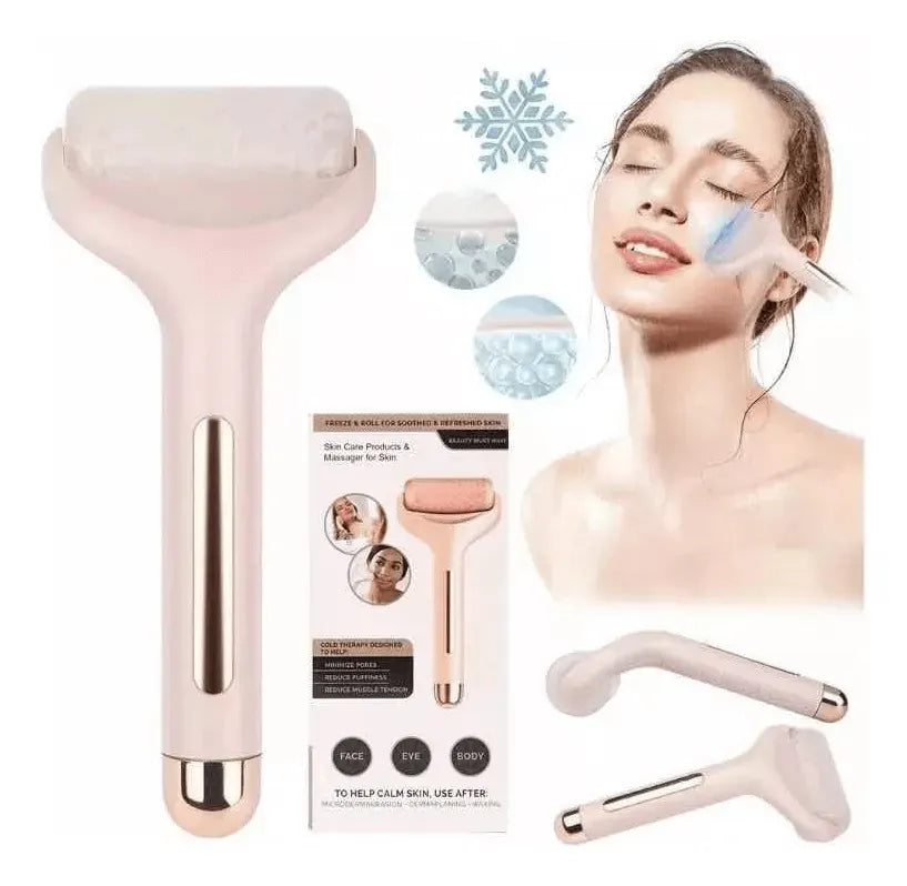 Rodillo De Hielo Facial GlowCare - Reinicia Tu Piel Todos los días