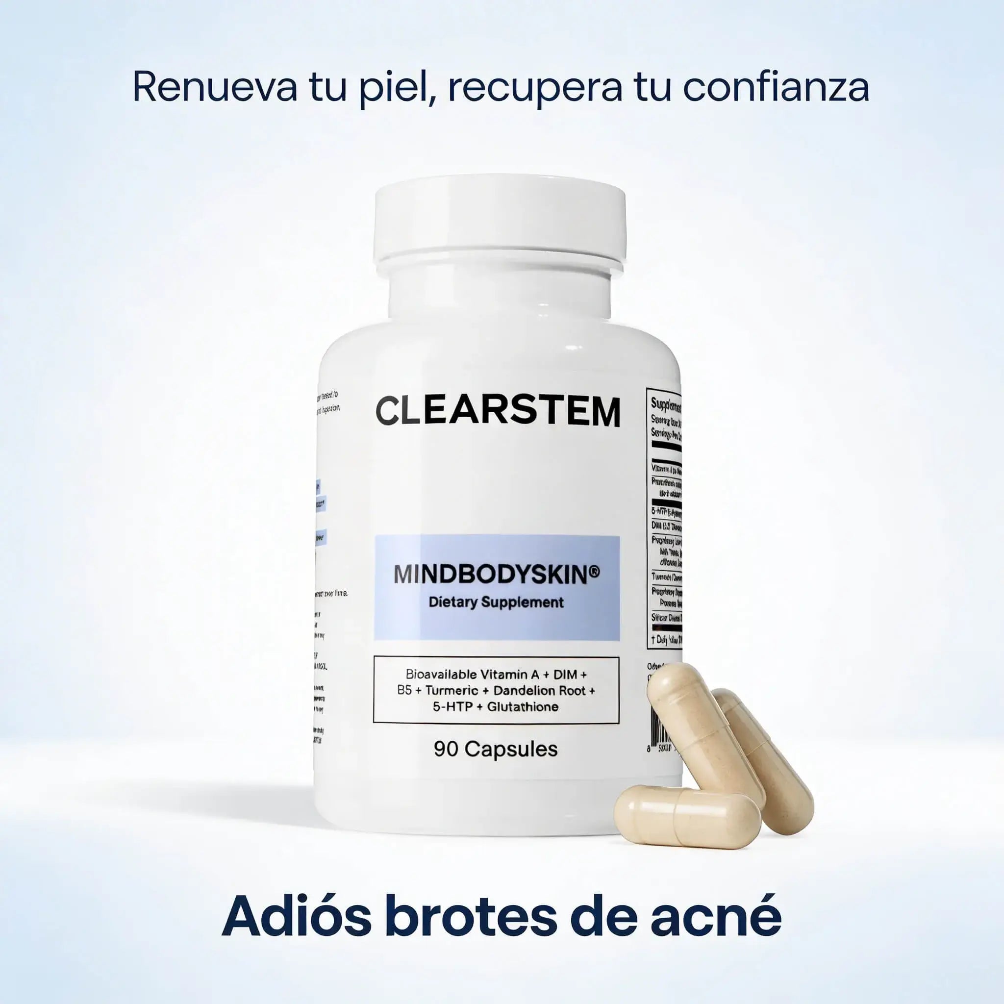 CLEARSTEM® – Fórmula Avanzada para Acné Hormonal