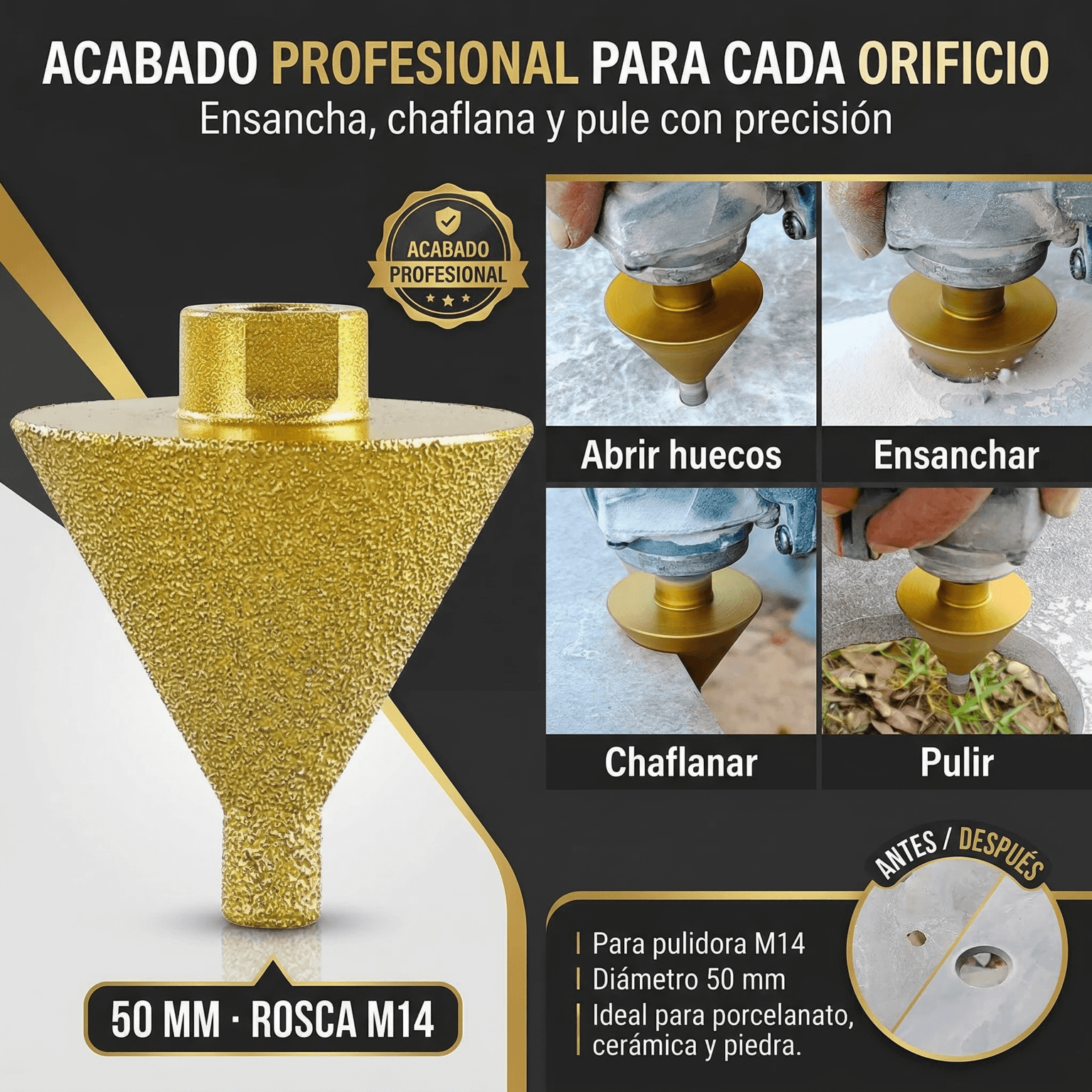 Broca de Precisión PrecisionCut
