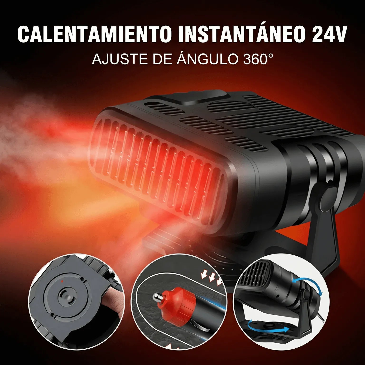 Calefactor de Vehículo SafeDrive Pro™