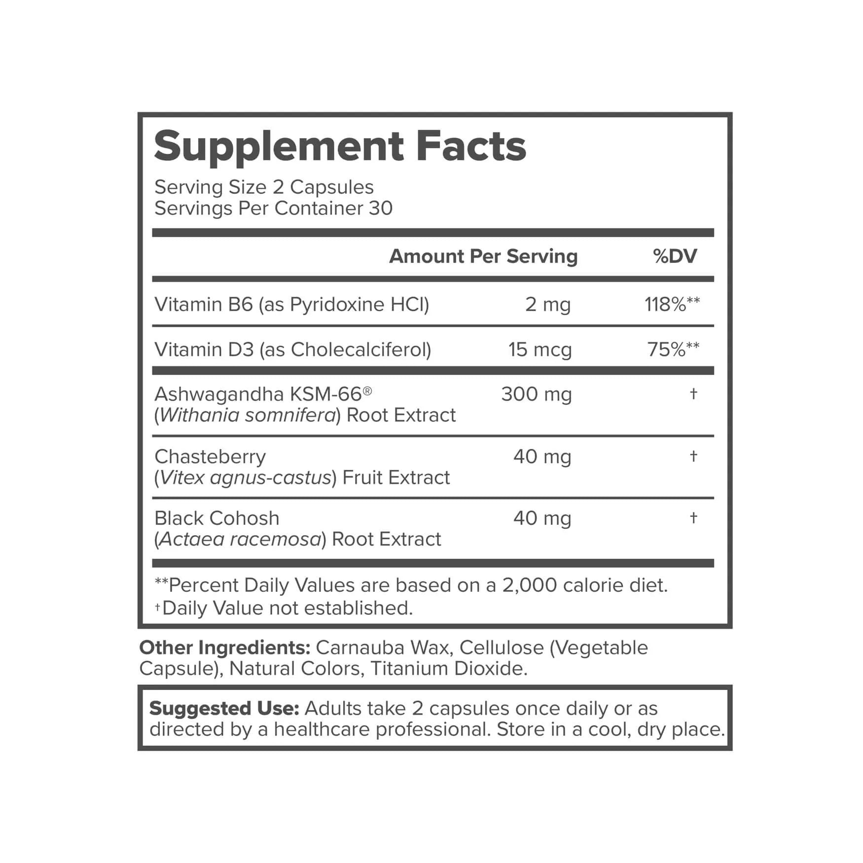 MENO - Vitaminas revitalizantes para la menopausia