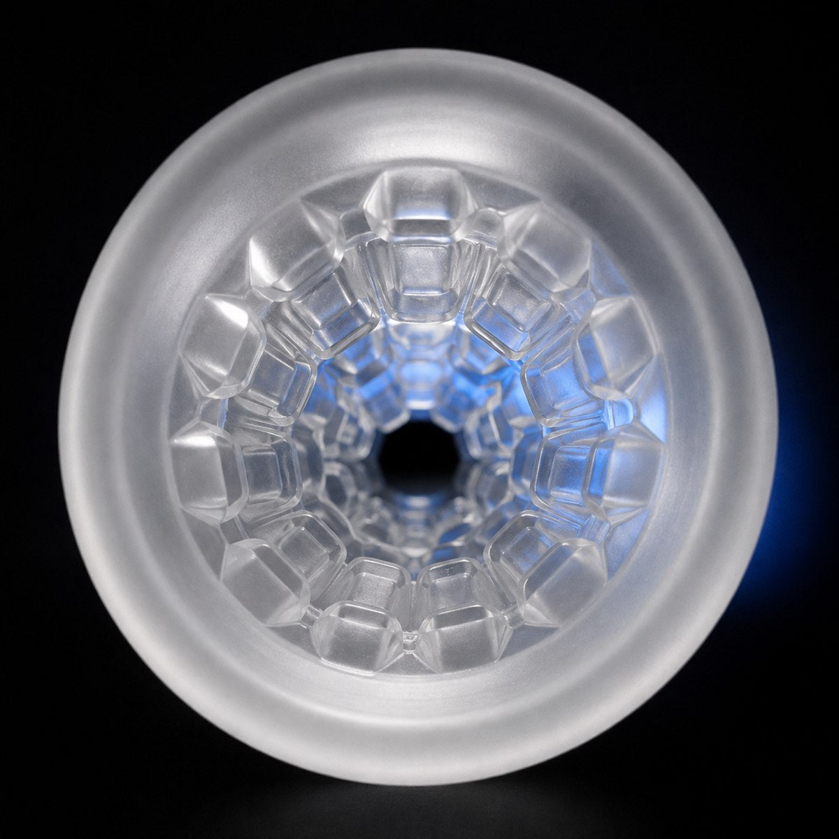 Interior transparente con textura